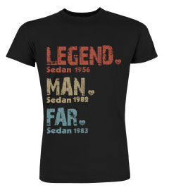 Legend Man Far  | Custom Year | Legend Husband Father  SW