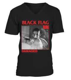 M500-488-BK. Black Flag, 'Damaged'