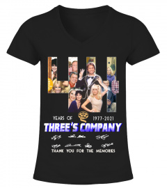THREE'S COMPANY 44 YEARS OF 1977-2021