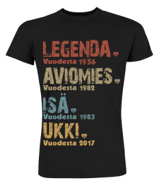 Legenda Aviomies Isä Ukki | Custom Year | Legend Husband Father Grandfather FI