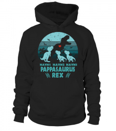 3 Names Papasaurus Rex Dinosaur Dad And Kid - Dinosaur | Custom Name NO
