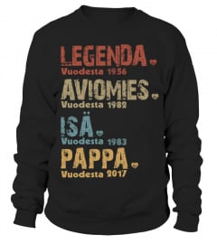 Legenda Aviomies Isä Pappa | Custom Year | Legend Husband Father Grandfather FI