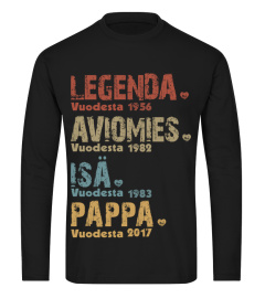 Legenda Aviomies Isä Pappa | Custom Year | Legend Husband Father Grandfather FI