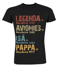 Legenda Aviomies Isä Pappa | Custom Year | Legend Husband Father Grandfather FI