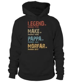 Legend Make Pappa Morfar| Custom Year | Legend Husband Father Grandfather SW