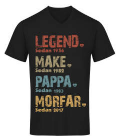 Legend Make Pappa Morfar| Custom Year | Legend Husband Father Grandfather SW
