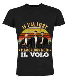 IF I'M LOST PLEASE RETURN ME TO IL VOLO
