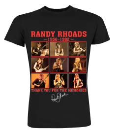 RANDY RHOADS - THANK YOU FOR THE MEMORIES