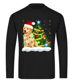 Christmas Golden Retriever