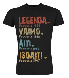 Legenda  Vaimo  äiti  Isoäiti | Custom Year | Legend Wife Mother Grandmother FI