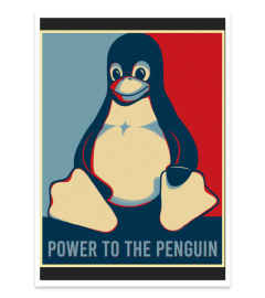 power to the penguin