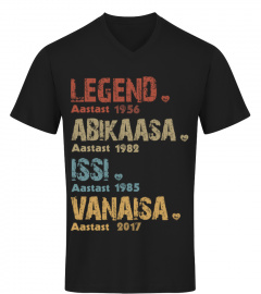 Legend Abikaasa Issi Vanaisa | Custom Year | Legend Husband Father Grandfather EE