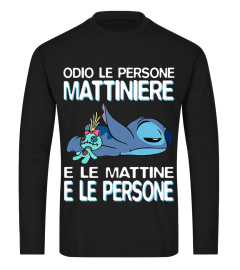 ODIO LE PERSONE MATTINIERE E LE MATTINE E LE PERSONE