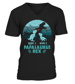 Papasaurus Rex Dinosaur Dad | Custom Name EE