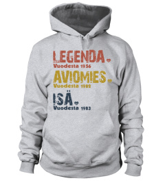 Legenda Aviomies  Isä  I Custom Year | Legend Husband Dad  FI White