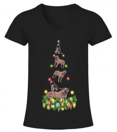 CHRISTMAS TEES FOR BLUE AND RED HEELER