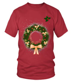 Design Couronne de Noël Tshirt