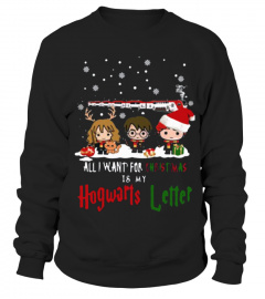 ALL I WANT FOR CHRISTMAS IS MY HOGWARTS LETTER