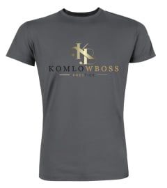 T-shirt KOMLOWBOSS Prestige noir et or