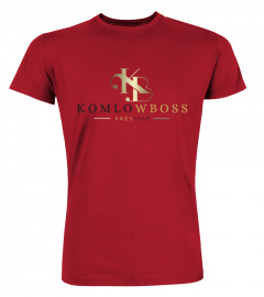 T-shirt KOMLOWBOSS Prestige noir et or