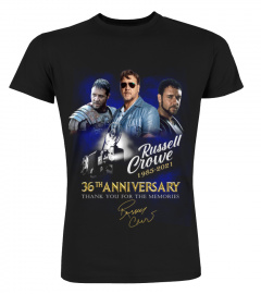 RUSSELL CROWE 36TH ANNIVERSARY