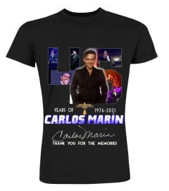 CARLOS MARIN 45 YEARS OF 1976-2021