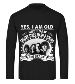 CROSBY, STILLS, NASH &amp; YOUNG ON STAGE