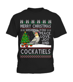 Merry christmas wishing you and cockatiels