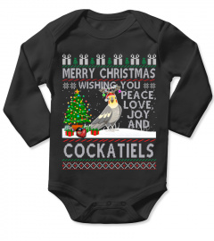 Merry christmas wishing you and cockatiels