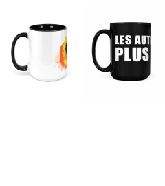 lot de deux tasses logo de la chaine