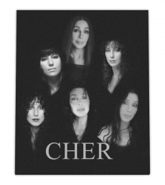 Cher Black and White