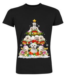 bichon frise tree christmas