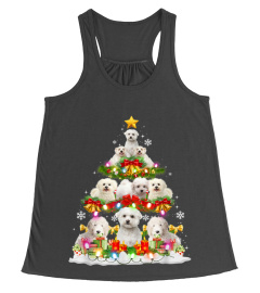 bichon frise tree christmas