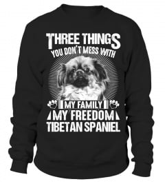 Tibetan Spaniel Three Things