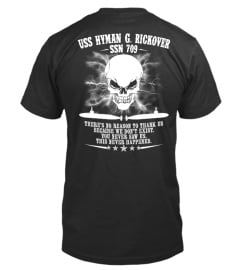 USS Hyman G. Rickover (SSN-709) T-shirt