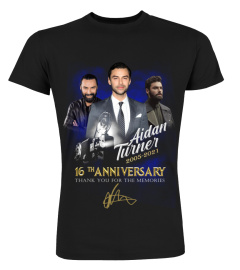 AIDAN TURNER 16TH ANNIVERSARY