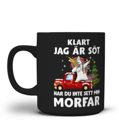 Klart jag är söt har du inte sett min morfar