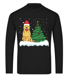 Christmas Golden Retriever