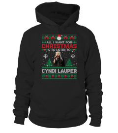 ALL I WANT FOR CHRISTMAS IS TO LISTEN TO CYNDI LAUPER