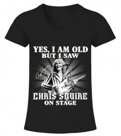 YES, I AM OLD BUT I SAW CHRIS SQUIRE ON STAGE