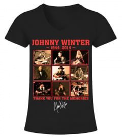 JOHNNY WINTER - THANK YOU FOR THE MEMORIES