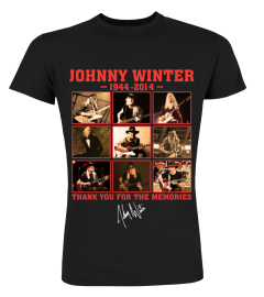 JOHNNY WINTER - THANK YOU FOR THE MEMORIES