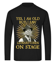 LEONARD COHEN ON STAGE