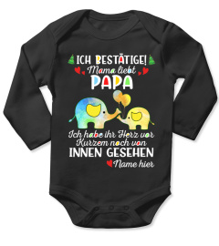 Ich bestätige! Mama liebt Papa