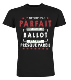 Je Ne Suis Pas Parfait Mais Je Suis Un Ballot  Et C'est Presque Pareil T-Shirt 1G