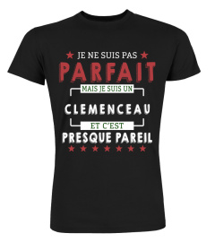 Je Ne Suis Pas Parfait Mais Je Suis Un Clemenceau  Et C'est Presque Pareil T-Shirt 1G