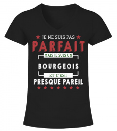 Je Ne Suis Pas Parfait Mais Je Suis Un Bourgeois  Et C'est Presque Pareil T-Shirt 1G