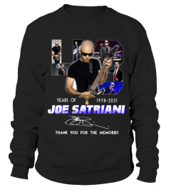 JOE SATRIANI 43 YEARS OF 1978-2021