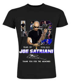 JOE SATRIANI 43 YEARS OF 1978-2021