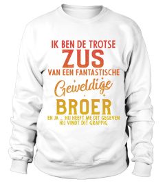 Ik ben de trotse zus van een fantastische geweldige broer